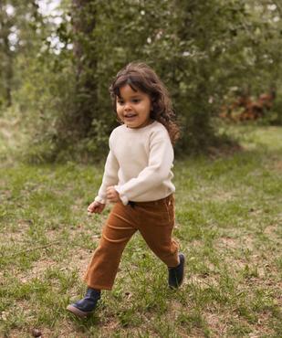 Pantalon en velours côtelé avec taille ajustable bébé fille - LuluCastagnette vue4 - LULUCASTAGNETTE - GEMO