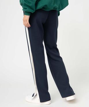Pantalon de jogging femme avec pressions sur les côtés – Camps United vue3 - CAMPS UNITED - GEMO