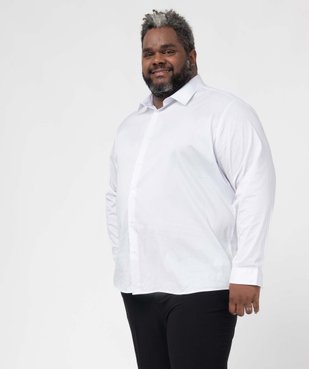Chemise homme grande taille unie vue1 - GEMO (G TAILLE) - GEMO