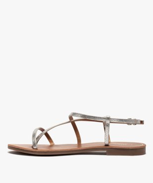 Nu-pieds femme à talon plat et entre-doigts extra fin - Only vue3 - ONLY - GEMO