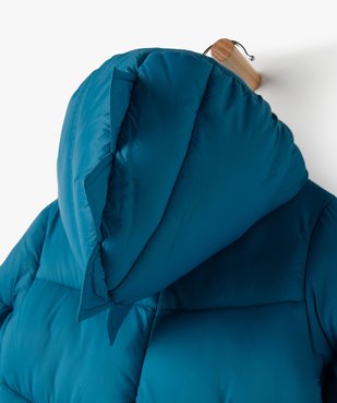Blouson bébé garçon matelassé avec capuche à crête vue4 - GEMO(BEBE DEBT) - GEMO