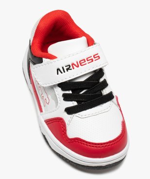 Baskets bébé garçon à lacets et scratch – Airness Sprint vue5 - AIRNESS - GEMO