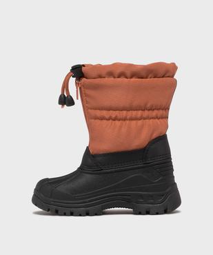 Après-ski fourrés à zip et lien coulissant fille  vue3 - LOVELY WINGS - GEMO