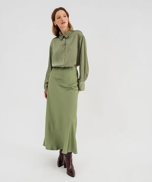 Chemise en satin femme vue6 - GEMO(FEMME PAP) - GEMO