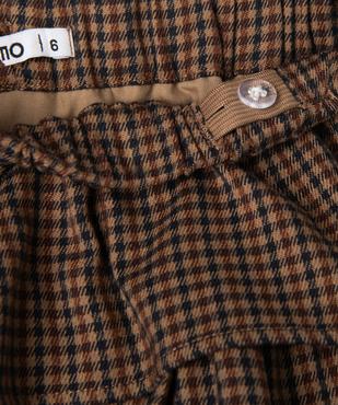 Jupe courte à volants avec taille élastique fille vue4 - GEMO (ENFANT) - GEMO