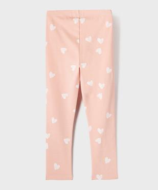 Legging imprimé à taille élastiquée fille vue3 - GEMO (ENFANT) - GEMO