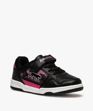 Baskets fille bicolore avec fermeture scratch - Airness vue2 - AIRNESS - GEMO