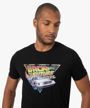 Tee-shirt homme avec motif Retour vers le futur vue2 - NBCUNIVERSAL - GEMO