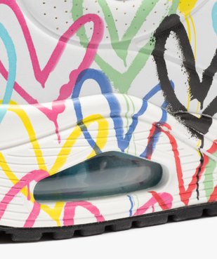 Baskets femme imprimées à semelle bulle d’air – Skechers Skechers Street x John Goldcrown vue6 - SKECHERS - GEMO