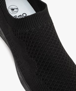 Baskets femme unies en mesh sans lacets vue6 - GEMO (SPORTSWR) - GEMO