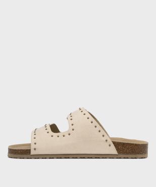 Mules à larges brides femme - 5 Miles vue3 - 5 MILES - GEMO