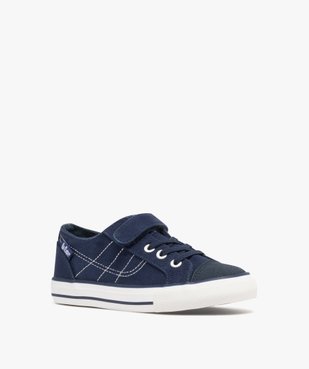 Tennis en toile fermeture scratch garçon - Lee Cooper vue2 - LEE COOPER - GEMO