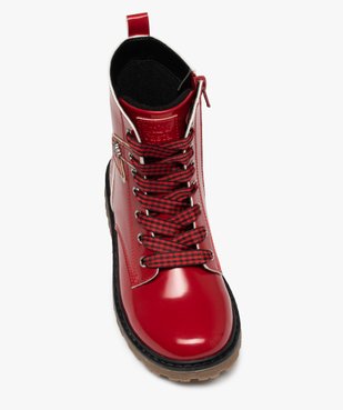 Boots fille à semelle crantée style rock – LuluCastagnette vue5 - LULU CASTAGNETT - GEMO
