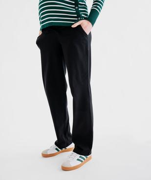 Pantalon de grossesse droit en jersey avec lien à la taille vue4 - GEMO 4G MATERN - GEMO