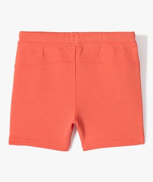Bermuda bébé garçon en maille unie à taille élastiquée vue3 - GEMO(BEBE DEBT) - GEMO