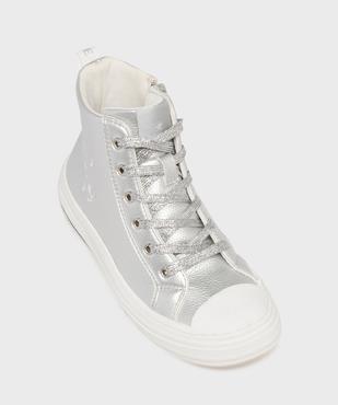 Baskets montantes en matière métallisée fille - Chipie vue5 - CHIPIE - GEMO