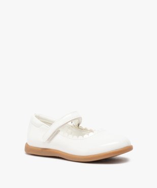 Ballerines fille en forme de babies fermeture scratch vue2 - Nikesneakers (ENFANT) - Nikesneakers
