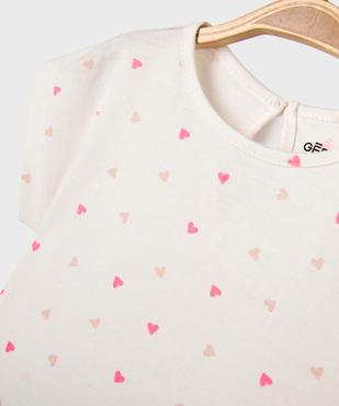 Ensemble 2 pièces robe + tee-shirt bébé fille vue5 - GEMO(BEBE DEBT) - GEMO