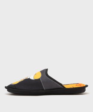 Chaussons mules en velours motif Homer Simpsons homme - The Simpsons vue3 - SIMPSONS - GEMO