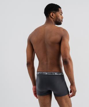 Boxers de sport en coton stretch homme (lot de 3) - Umbro vue4 - UMBRO - GEMO