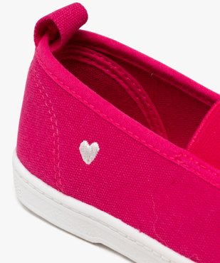 Chaussures en toile avec élastique et bout renforcé fille vue7 - LOVELY WINGS - GEMO