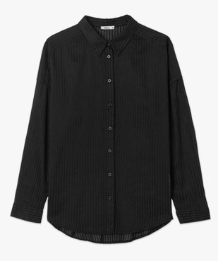 Chemise femme à rayures vue4 - GEMO(FEMME PAP) - GEMO