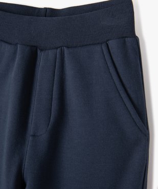 Pantalon de jogging doublé peluche garçon vue2 - GEMO (ENFANT) - GEMO