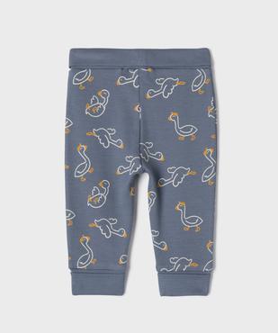 Legging en maille côtelée bébé garçon (lot de 2) vue4 - GEMO(BB COUCHE) - GEMO