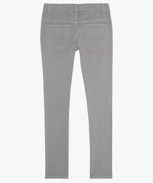 Pantalon garçon style jean slim 5 poches vue4 - GEMO (JUNIOR) - GEMO