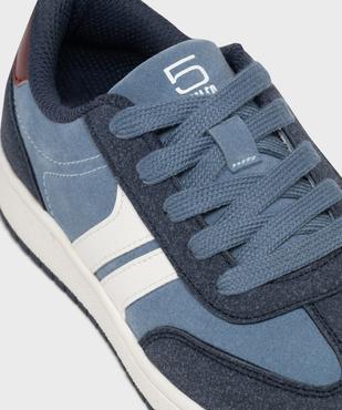 Baskets à lacets multi-matières garçon - 5 Miles vue6 - 5 MILES - GEMO