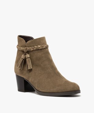 boots femme chez gemo