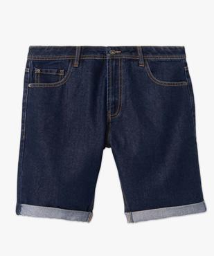 Bermuda en jean homme fin et souple vue4 - GEMO 4G HOMME - GEMO