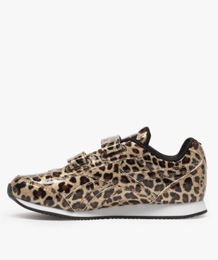 Baskets fille vernies à paillettes - Reebok vue3 - REEBOK - GEMO