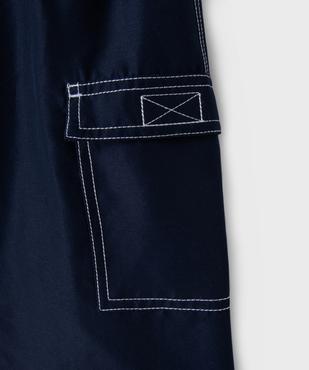 Short de bain effet 2-en-1 garçon - Camps United vue3 - CAMPS - GEMO