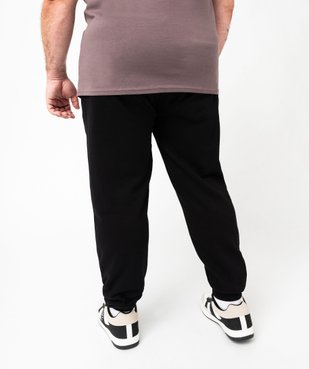 Pantalon de jogging molletonné homme vue10 - GEMO 4G HOMME - GEMO