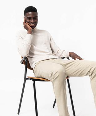 Pull à col roulé en maille fine homme vue10 - GEMO 4G HOMME - GEMO