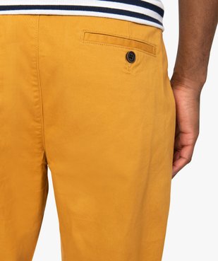 Pantalon homme chino coupe slim vue2 - GEMO (HOMME) - GEMO