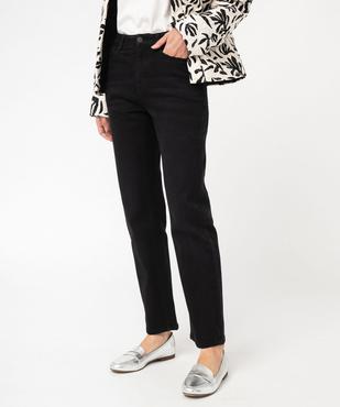 Jean Regular taille haute femme - Longueur L26 vue2 - GEMO(FEMME PAP) - GEMO