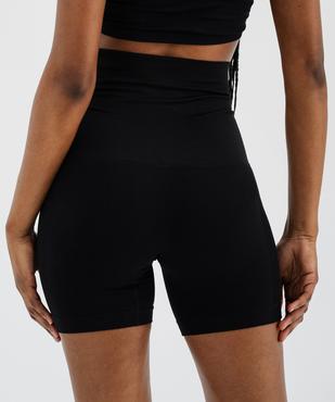 Boxer long en microfibre extensible silhouette affinée femme vue3 - GEMO(HOMWR FEM) - GEMO