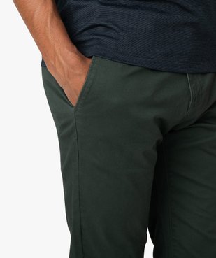 Pantalon homme chino coupe slim vue2 - GEMO (HOMME) - GEMO