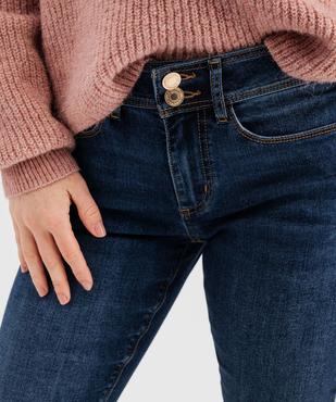 Jean Skinny taille normale effet push-up femme vue2 - GEMO 4G FEMME - GEMO