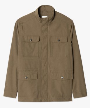 Blouson homme coupe parka légère vue4 - GEMO (HOMME) - GEMO
