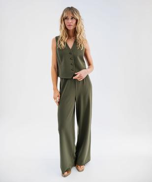 Gilet de costume sans manches femme vue5 - GEMO 4G FEMME - GEMO