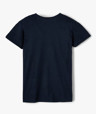 Tee-shirt garçon ado motif fantaisie football vue3 - SANS MARQUE - GEMO