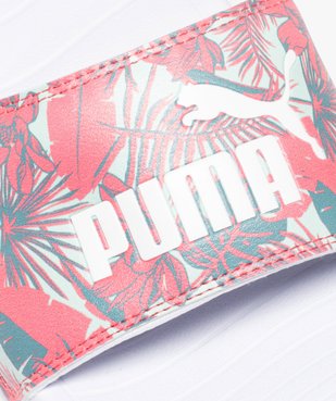 Mules piscine à bandeau avec imprimé estival - Puma vue6 - PUMA - GEMO