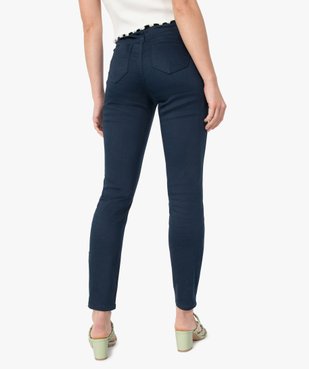 Pantalon femme coupe slim - Longueur L26 vue3 - GEMO(FEMME PAP) - GEMO