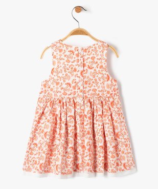 Robe bébé fille à paillettes réversible vue4 - GEMO(BEBE DEBT) - GEMO