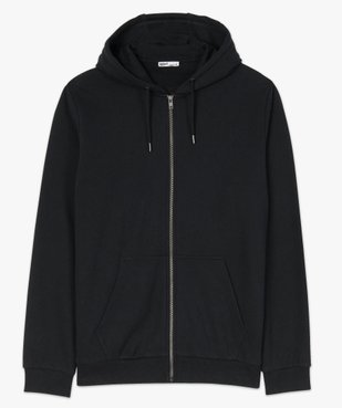 Sweat homme à capuche contenant du coton bio vue4 - GEMO 4G HOMME - GEMO