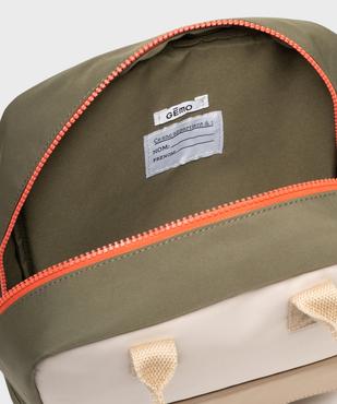 Sac à dos tricolore en toile garçon  vue3 - GEMO (ACCESS) - GEMO