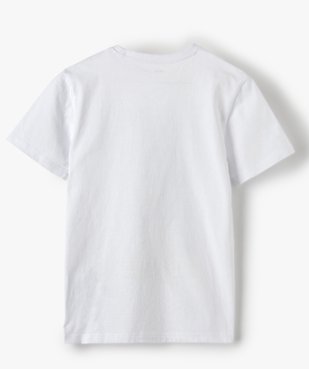 Tee-shirt garçon à manches courtes imprimé streetwear vue3 - GEMO C4G GARCON - GEMO